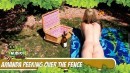Amanda Presents Peeking Over The Fence video from SECRETNUDISTGIRLS by DavidNudesWorld