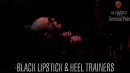 Black Lipstick Heel Trainers Part 2 video from SENSUALPAIN