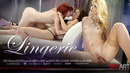 Charlotte Stokely & Elle Alexandra in Lingerie video from SEXART VIDEO by Bo Llanberris