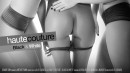 Alyssa Reece & Mango A & Margot A in Haute Couture - Black & White video from SEXART VIDEO by Alis Locanta