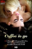 Eveline Dellai & Katy Rose in Coffee To Go video from SEXART VIDEO by Andrej Lupin