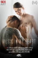 Emylia Argan in Music In My Heart video from SEXART VIDEO by Andrej Lupin