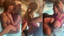 Savannah Bond Rides In Pool