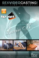 Lucia K in  video from SEXVIDEOCASTING