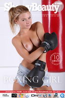 Eva in Boxing Girl video from SHOWYBEAUTY by Volter