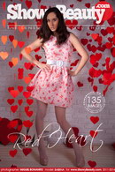 Sabina in Red Heart gallery from SHOWYBEAUTY by Miguel Bonanito