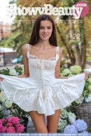 Melanie in Flower Balcony gallery from SHOWYBEAUTY by Raftkorn