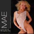 Mae in #69 - White Fishnet gallery from SILENTVIEWS