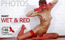Mary in Wet & Red gallery from SKOKOFF by Skokov