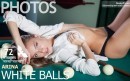 Arina in White Balls gallery from SKOKOFF by Skokov