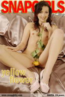 Nikita in Yellow Flower gallery from SNAPGIRLS by Petr Kricek