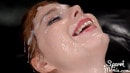 Lya Cutie's Sticky Bukkake Facial video from SPERMMANIA