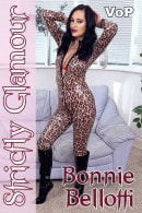 Bonnie Bellotti in Leopard Print Catsuit Taunt - VoP video from STRICTLY GLAMOUR by Mike Fieldhouse