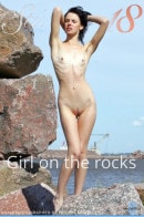 Girl On The Rocks