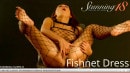 Filippa H in Filippa - Fishnet Dress video from STUNNING18 by Thierry Murrell