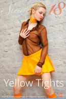 Cindy B in Cindy - Yellow Tights gallery from STUNNING18 by Thierry Murrell