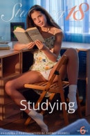 Anoushka E in Anoushka - Studying gallery from STUNNING18 by Thierry Murrell