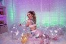 Vanessa Vega in Vanessa's Spiral Lollipop video from SWALLOWBAY