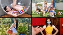 Angelica Cruz & Gia Derza & Zoe Sparx & Paisley Paige in Best Of March 2020 Compilation video from TEAM SKEET