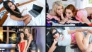 Emma Hix & Daisy Stone & Abella Danger & Athena Faris in Where The Wild Kinks Are video from TEAM SKEET
