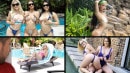 Gina Valentina & Jenna Foxx & Paisley Paige & Alessia Luna in Bikini Babes video from TEAM SKEET