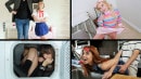 Violet Starr & Penelope Kay & Alice Visby & Minxx Marley in Barely Legal, Fully Fuckable video from TEAM SKEET
