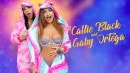 Callie Black & Gaby Ortega in Unicorn Sluts video from TEAM SKEET