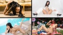 Freya von Doom & Violet Myers & Lulu Chu & Madi Collins & Maya Woulfe & Lana Smalls & Scarlett Alexis & Gal Ritchie & Hailey Rose in TeamSkeet All Stars 2024 Recap