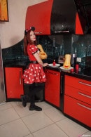 Kenelly Roberts in Kenelly In Her Halloween Minimouse Costume gallery from TEENDREAMS