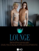 Emily Bloom & HopelessSoFrantic in Lounge - BTS video from THEEMILYBLOOM