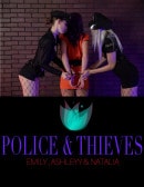 Emily Bloom & Ashleyy & Natalia in Police & Thieves video from THEEMILYBLOOM
