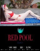 Emily Bloom in Red Pool gallery from THEEMILYBLOOM