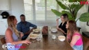 Chanel Camryn & Lolly Dames & Mazy Myers in Segment VR Episode 8: Dinner Table Is Freaking Weird video from THEFLOURISHXXX