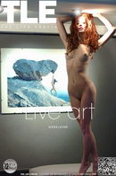 Geraldine in Live Art gallery from THELIFEEROTIC by Oliver Nation