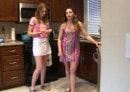 Aften & Ashley in Sorority Ghost House video from TNVGIRLS