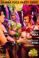 Tifany & Holy Ruby & Lollita Morango & Natasha Fiori & Vivian Lola in Carnaval Samba Groupsex Orgy video from UKPORNPARTY