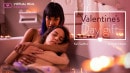 Kali Sudhra & Anneke Necro in Valentine’s Day Gift video from VIRTUALREALPASSION
