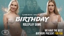 Katy Rose & Claire Roos & Una Fairy in Birthday Roleplay Game video from VIRTUALREALPASSION