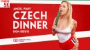 Angel Piaff in Czech Dinner video from VIRTUALREALPORN