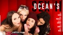 Lilu Moon & Nathaly Cherie & Kiki Minaj & Jade Presley in Ocean’s Sex II video from VIRTUALREALPORN