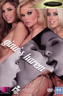 Cathy Campbell & Eve Angel & Gina B & Nesty A & Peaches A in Gina's Harem video from VIVTHOMAS VIDEO by Viv Thomas
