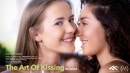 Melody Petite & Swabery Baby in Art Of Kissing Revisited - Caress video from VIVTHOMAS VIDEO by Sandra Shine