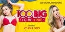 Athena Faris in Too Big To Be True video from VRBANGERS
