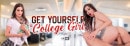 Maddy May in Get Yourself A College Girl video from VRBANGERS
