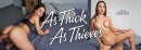 Lana Roy in As Thick As Thieves video from VRBANGERS