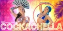Jewelz Blu & Cubbi Thompson in Cockachella video from VRBANGERS