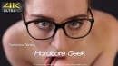 Samantha Bentley in Hardcore Geek video from WANKITNOW