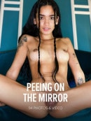 Dulce in Peeing On The Mirror gallery from WATCH4BEAUTY by Mark