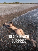 Layla Scarlett in Black Beach Surprise gallery from WATCH4BEAUTY by Mark