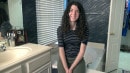 Silki Smith Introduces Herself In Her Bathroom Silki Smith Introduces Herself In Her Bathroom
